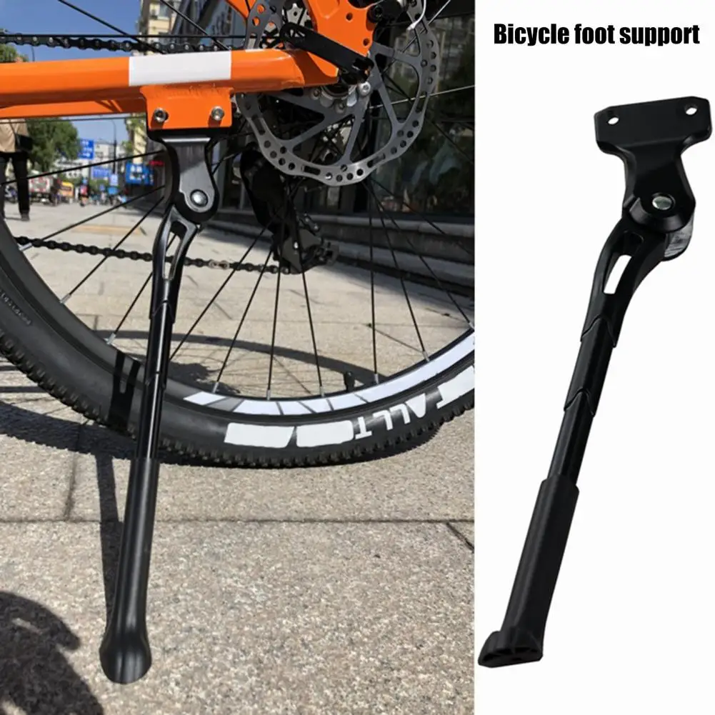 Cycling Kickstand Excellent Black Portable Adjustable Length Kick Stand for Bike Side | Спорт и развлечения