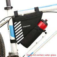 bicycle bag mountain bike triangle bag front tube frame phone waterproof bicycle bags saddle bag kit riding equipment