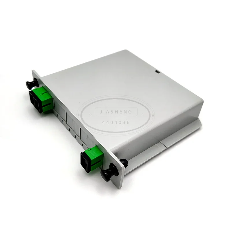 1x2 Модуль PLC волоконно оптический сплиттер коробка SC /APC соединитель волоконный