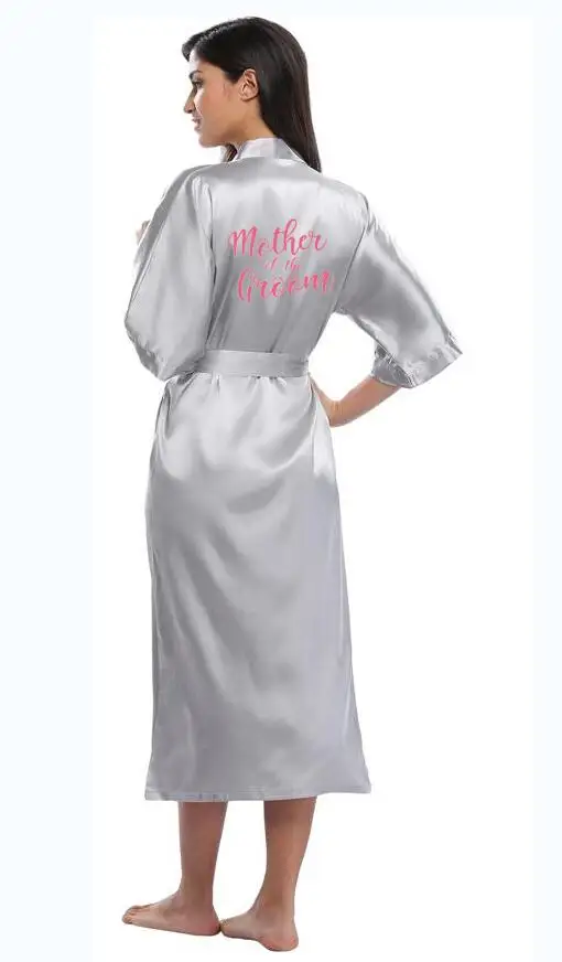 Женский Атласный халат Кимоно размера плюс из вискозы с поясом классическое