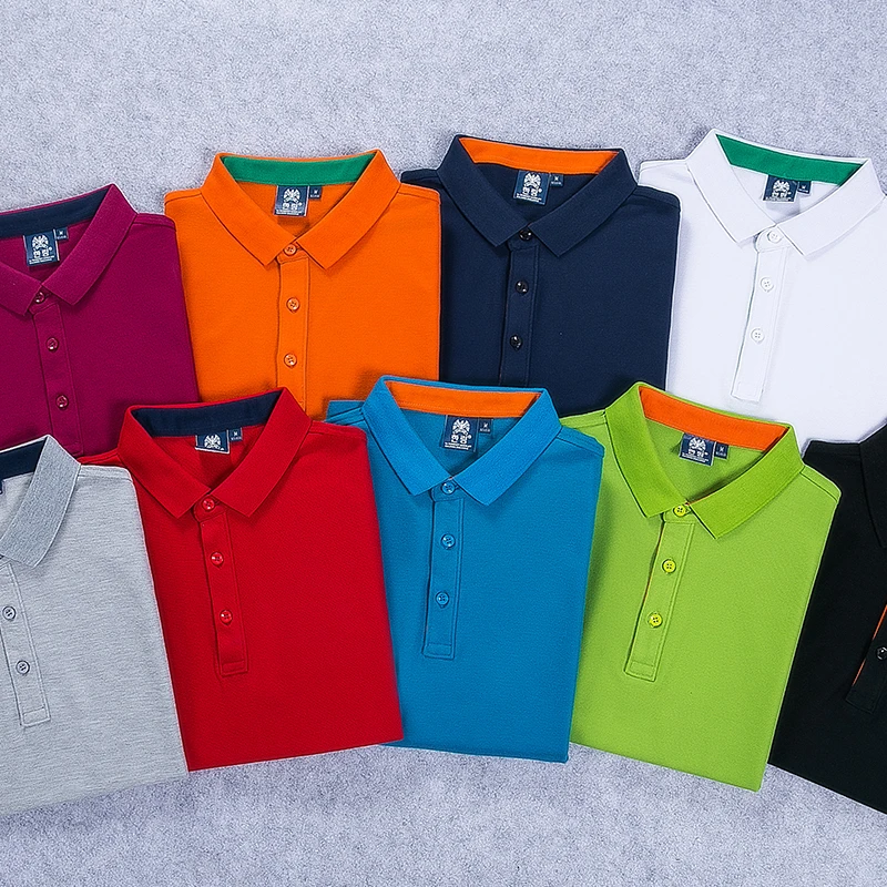80% Cotton High Quality Men Women Custom shirt With Logo Advertising Uniform For Work Wear By Printing Embriodery | Мужская одежда