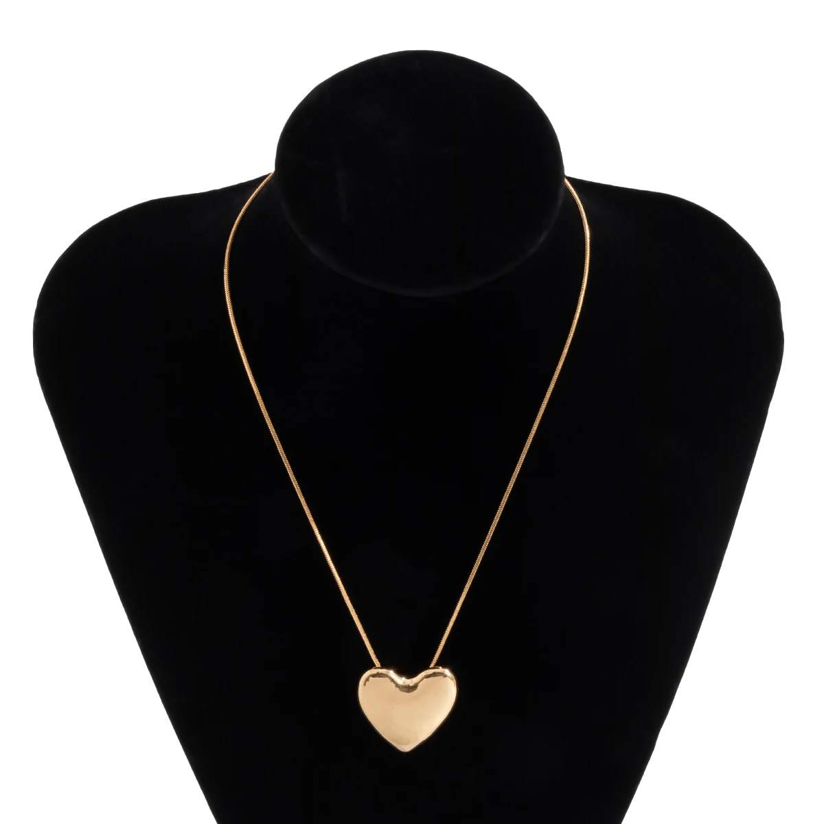 Ingemark минимализм любовь сердце кулон ожерелье для женщин девушек ошейник змея