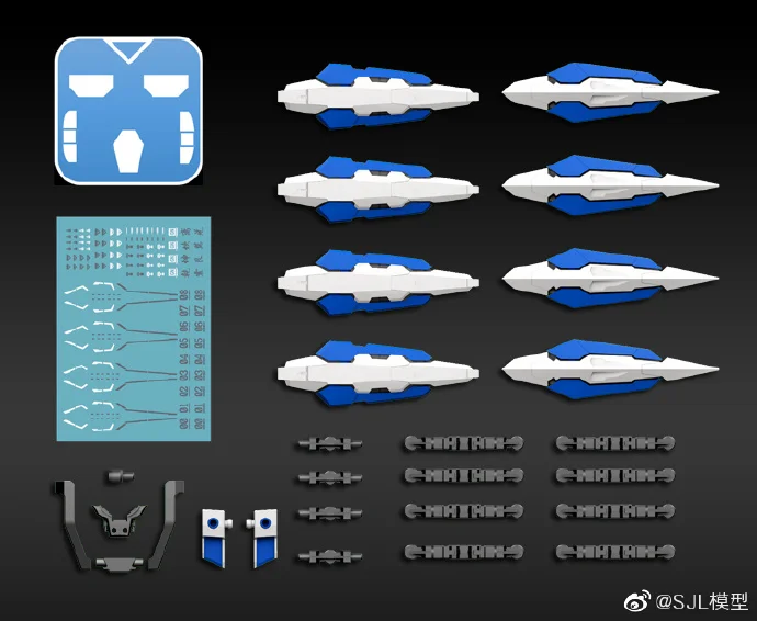 SJL 1/100 Gundam Astraea avalexia GN Shield MB оружия набор аксессуаров экшн фигурки пластиковая