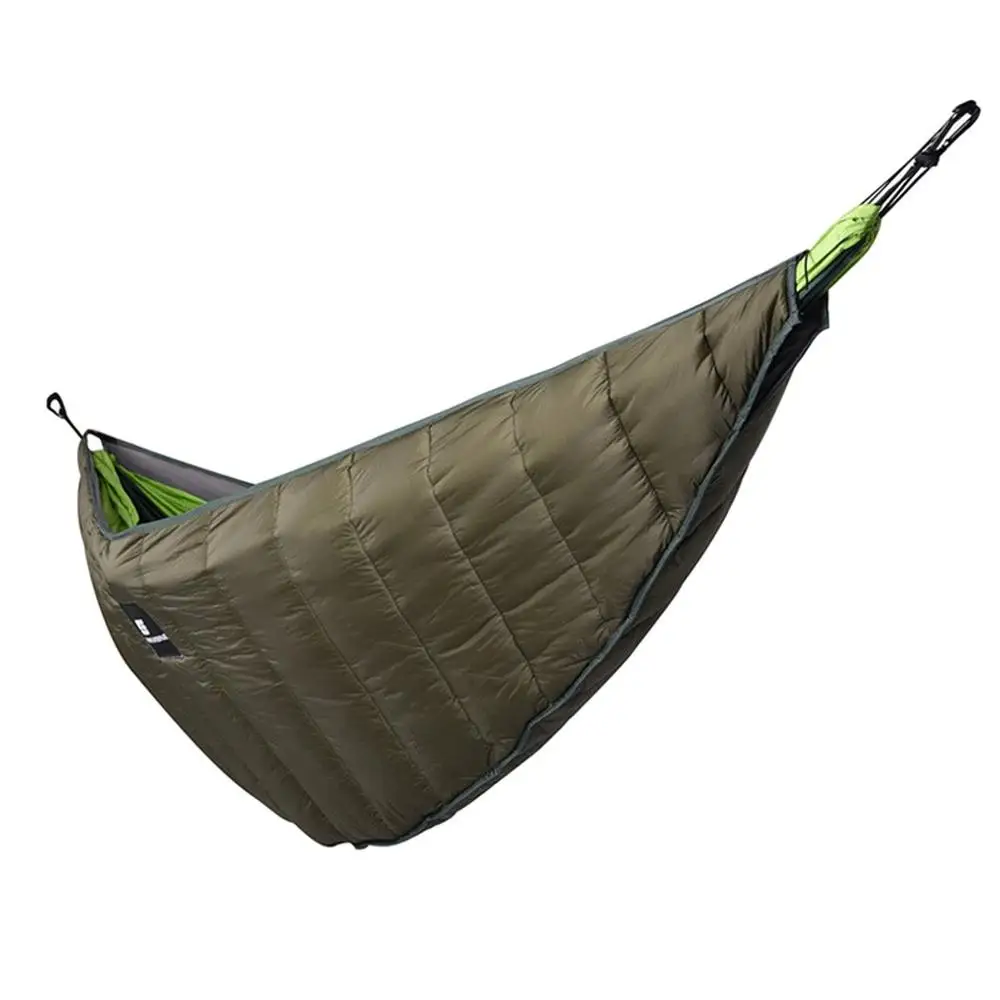 Открытый Кемпинг полная длина гамак под одеяло Сверхлегкий зимний теплый