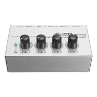 mx400 4 channels audio mixer signal mixer mixer dj mixer portable karaoke audio mixerus plug