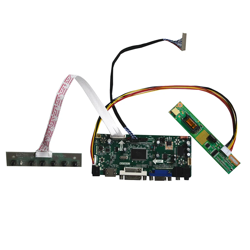 HDMI DVI VGA LCD LVDS контроллер комплект для N121X5 L02 L04 L05 1024x768 20Pin CCFL панель|Запасные части| |