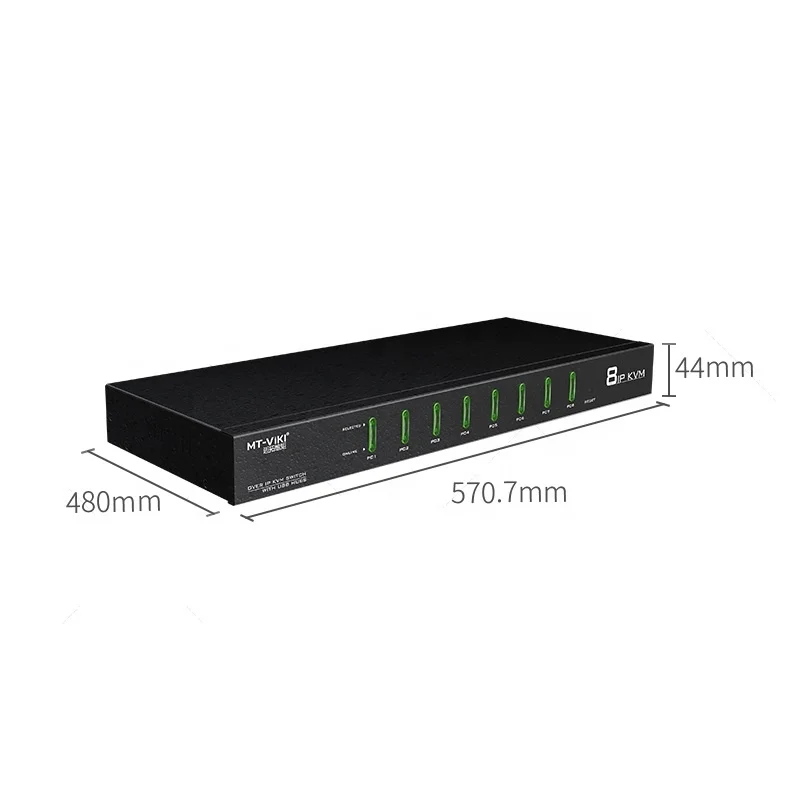 Оригинальный переключатель KVM 8 в 1 автоматический Каскадный OSD для