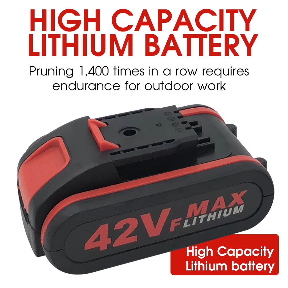 

Cordless Electric Pruners Shears Powerful Strong Sturdy Electric Scissors Pruners for Garden Cordless Cutter Tools Battery 21V