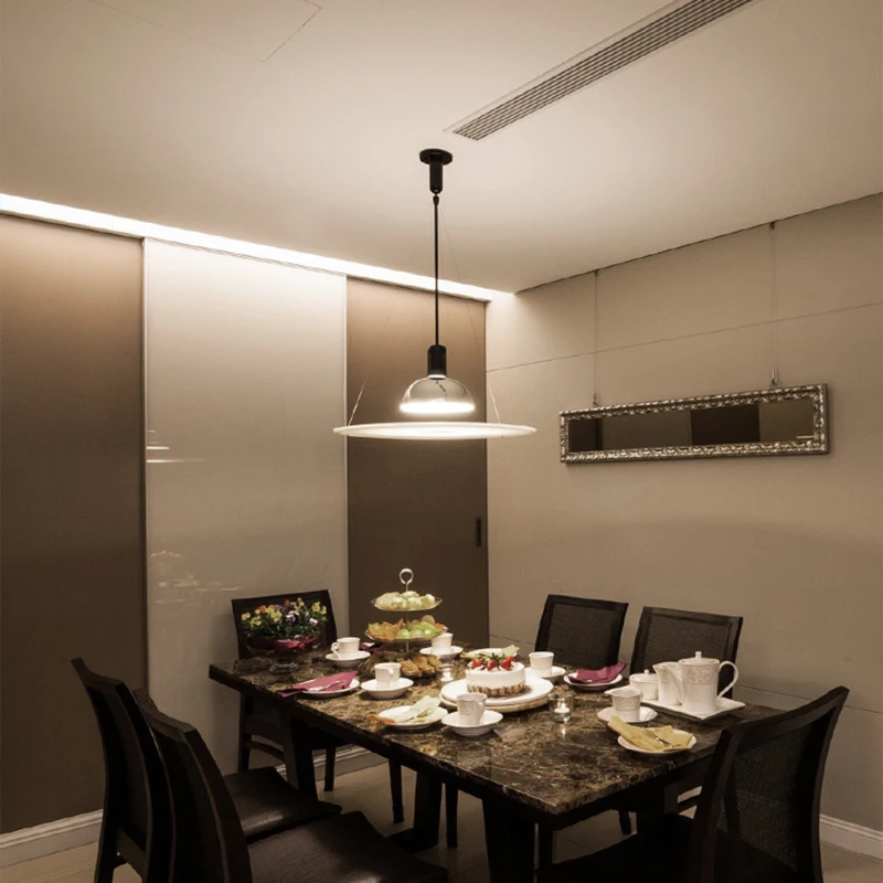 Нордическая декоративная люстра в виде НЛО для ресторана Кабинета гостиной