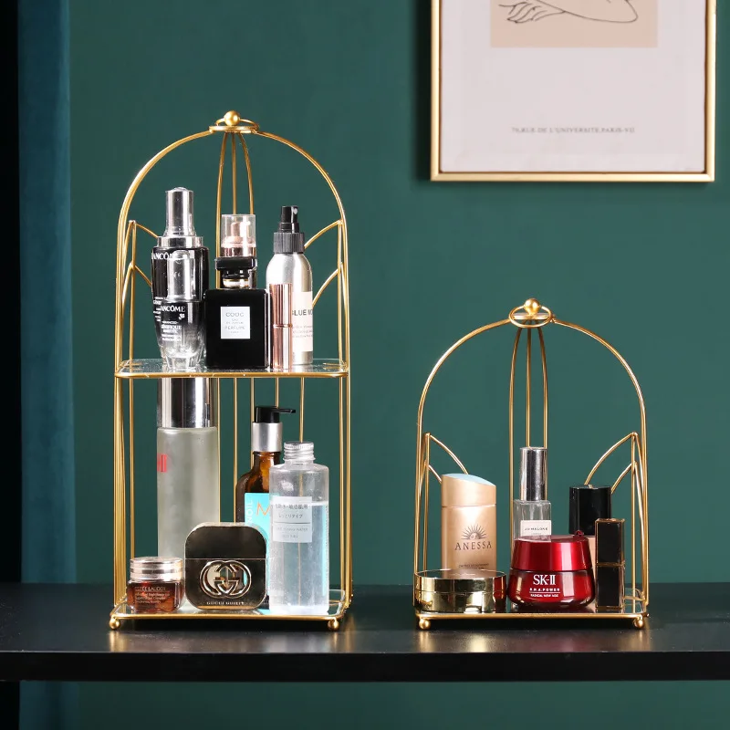 Скандинавский туалетный столик держатель для косметики креативный Железный