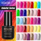Гель-лак для ногтей ROSALIND, 7 мл, цветной гибридный, серийный, покрытые лаком ногти, для маникюра, базового и светодиодный пового покрытия