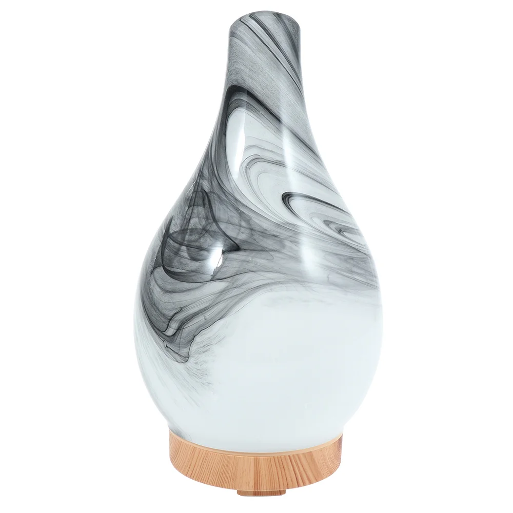 

100ml Clouds Glass Essential Oil Diffuser Ultrasonic Aroma Cool Mist Humidifier for Office Bedroom Baby Room Study Yoga with US