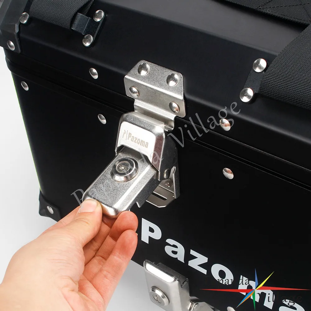 للبيع 42L الخلفي الأمتعة جذع صندوق تخزين دراجة نارية صندوق الأدوات العلوي مقاوم للماء الذيل صناديق لسيارات BMW R1200GS R1250GS F750GS F850GS هوندا