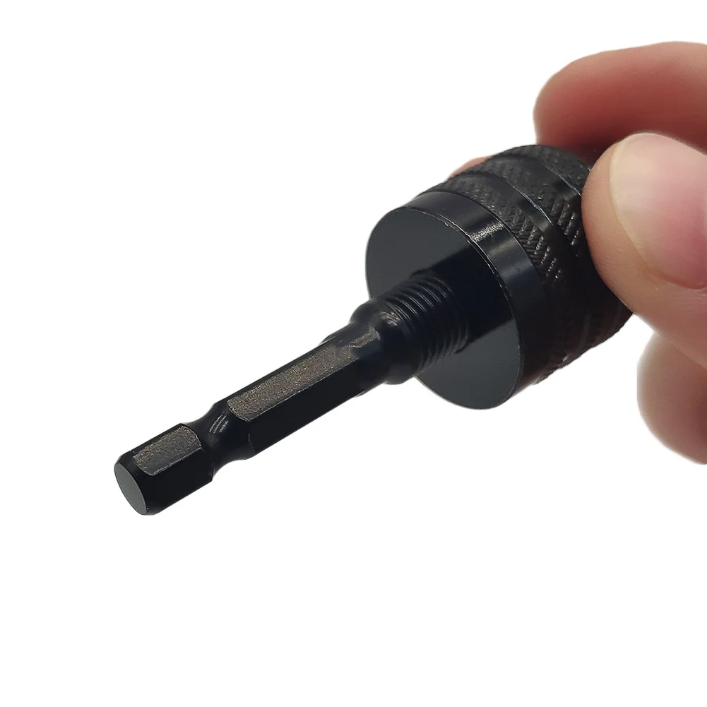 Keyless Drill Chuck Round Hex Shank Quick Change Adapter Converter Small Bit Tools | Инструменты