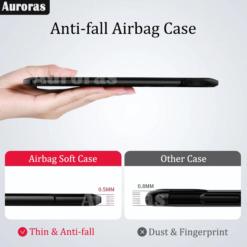 Auroras для Infinix Hot 8 чехол официальный противоударный прозрачный с мягкой рамкой чехол для infinix hot8 анти-осень чехол с "воздушной подушкой"