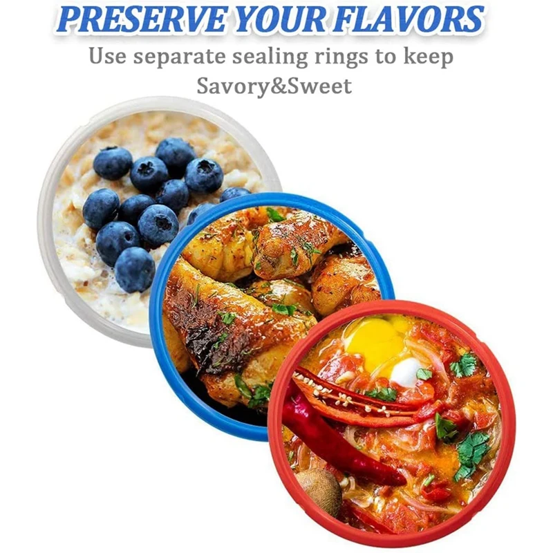 3 упаковки силиконовых уплотнительных колец и паровой клапан замена