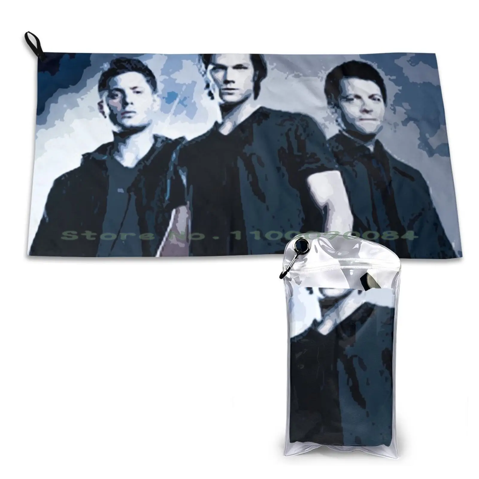 Супернатуральное быстросохнущее полотенце Art 6 портативное спортивное для