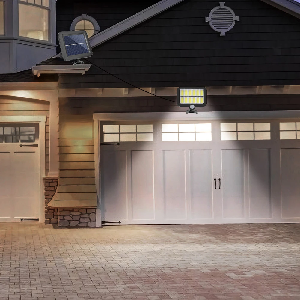 

LED Solar Sensor Streets Light PIR Motion Sensor Wall Lights Waterproof IP65 Outdoor Garden Yard Emergency Lamp