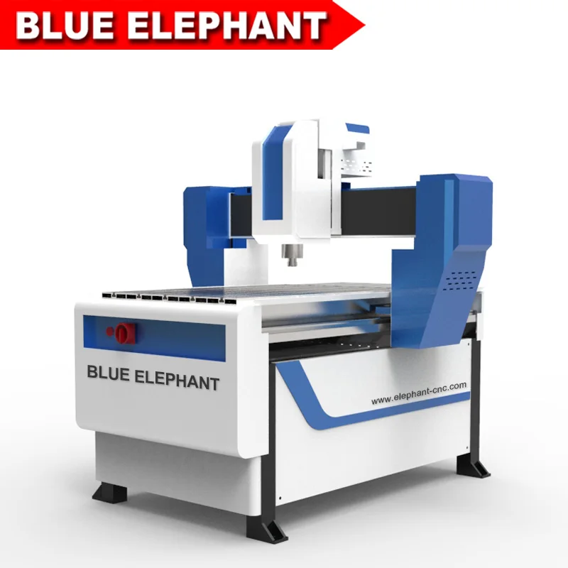 Китай синий слон портативный cnc 6090 металлический маршрутизатор деревянный