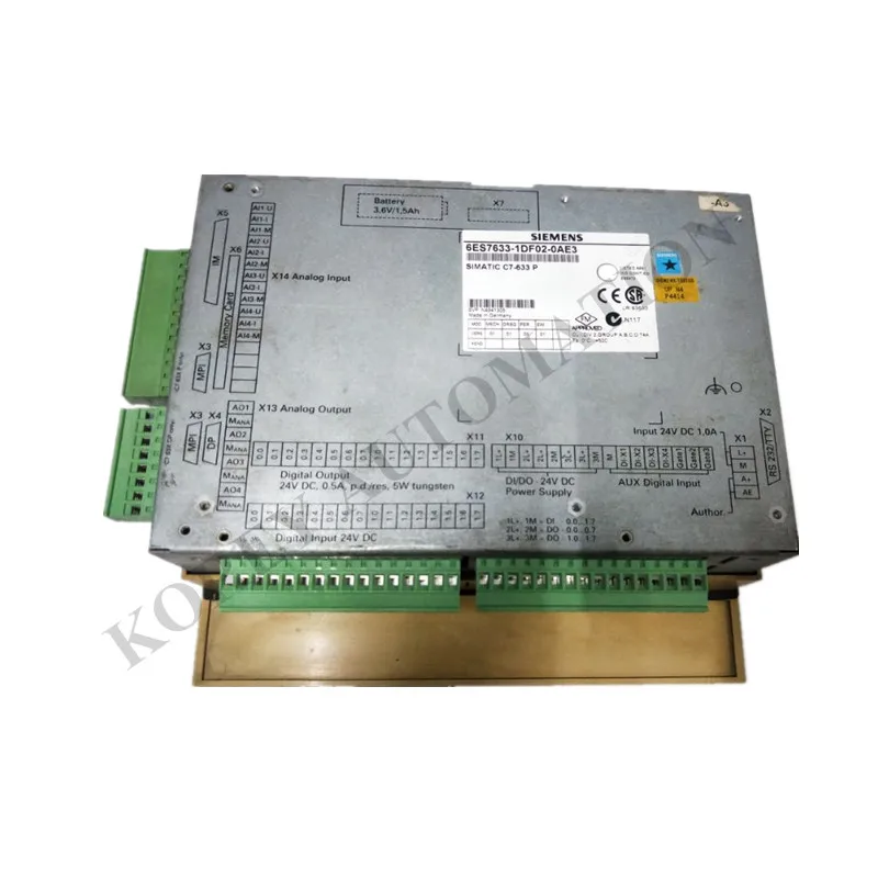 

In Stock Siemens Touch Screen 6ES7633-1DF02-0AE3