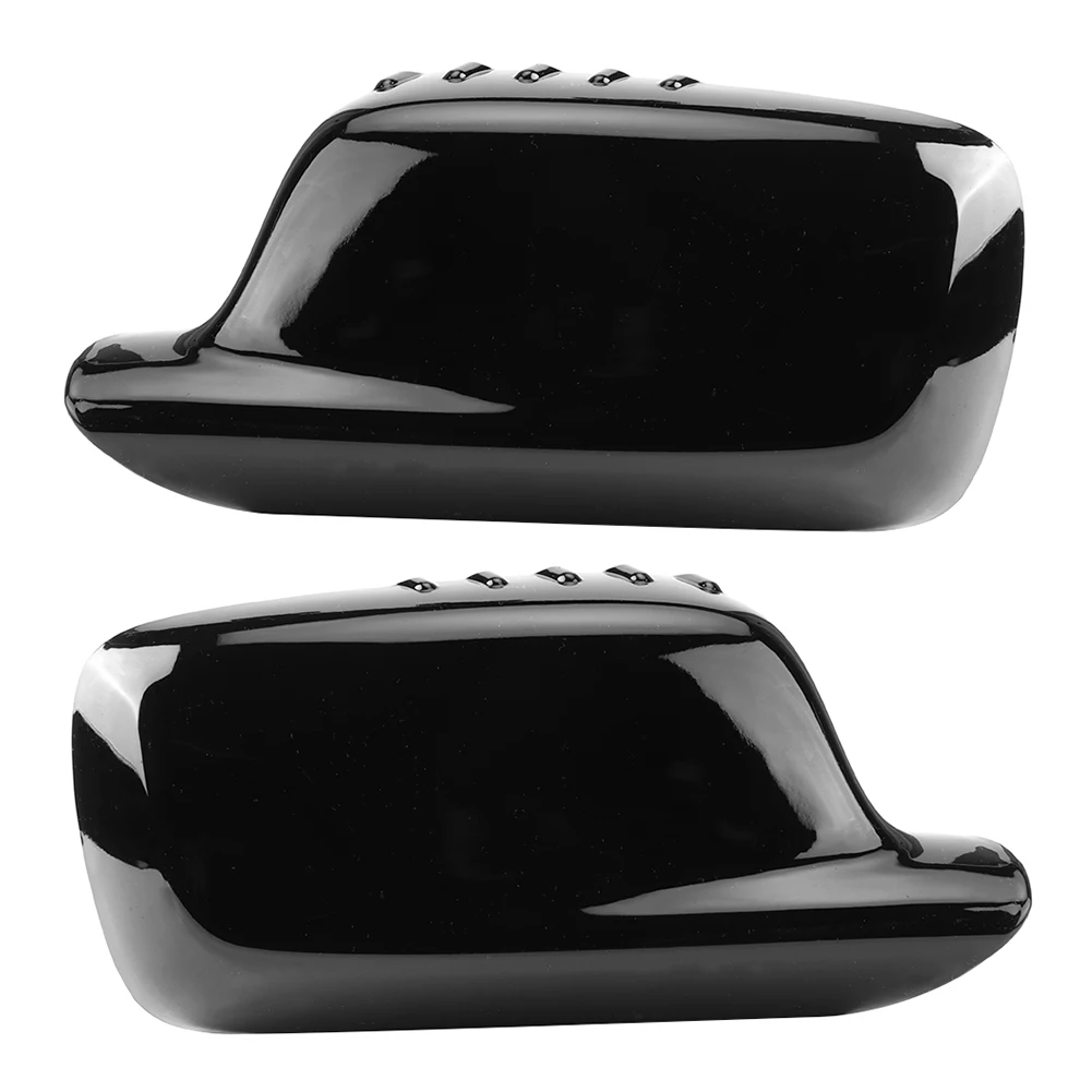 

Pair Left+Right Rearview Door Mirror Cover Cap 51167074236 Fit for E46 323Ci 325Ci 328Ci E65 E66