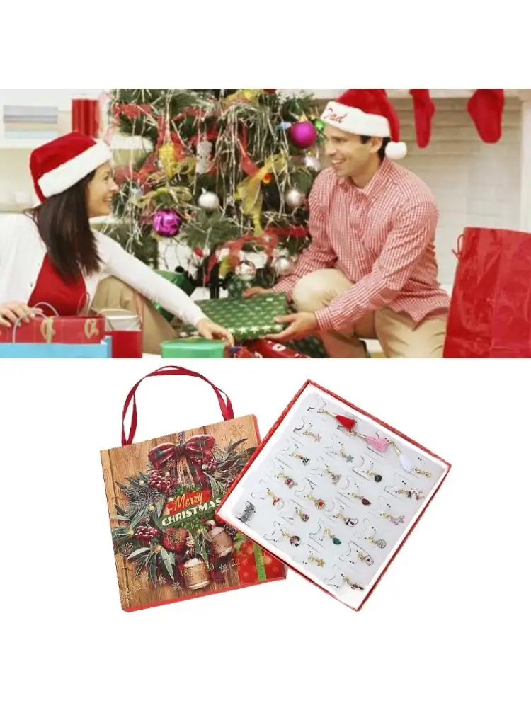 

Christmas Bracelet Pendant Ornaments Countdown Advent Calendar Jewelry Findings