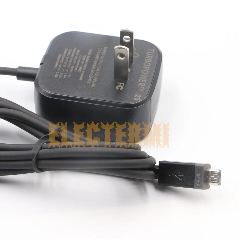 10 шт. Оригинальное быстрое зарядное устройство Turbo Power USB Тип C Micro V8 QC2.0 для Motorola Z G4