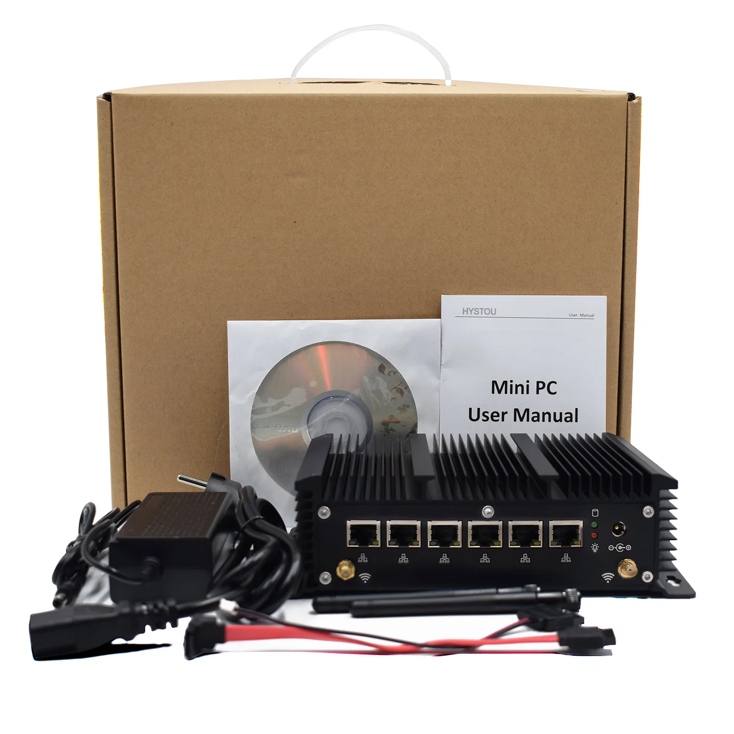 Мини маршрутизатор для сетевого экрана Intel i5 7267U 6 LAN Core i3 7167U 2957U 3865U 2 RS232 COM 4G WiFi Pfsense
