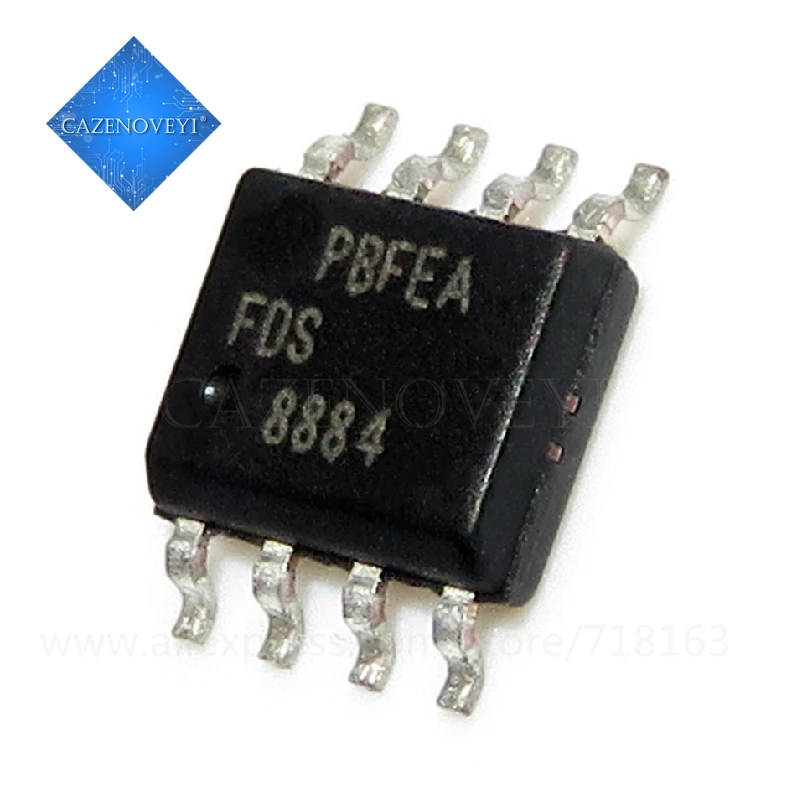 

10pcs/lot FDS8884 8884 SOP-8 In Stock