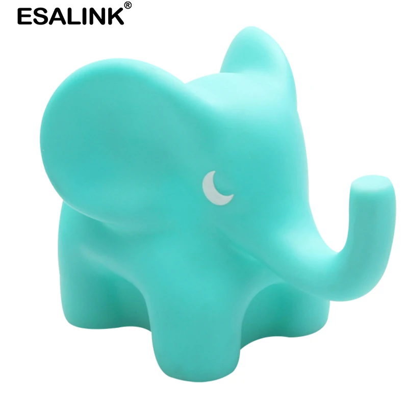 ESALINK 11 см 3 шт. детская Ванна резиновая зеленая слон бассейн для игры в воду