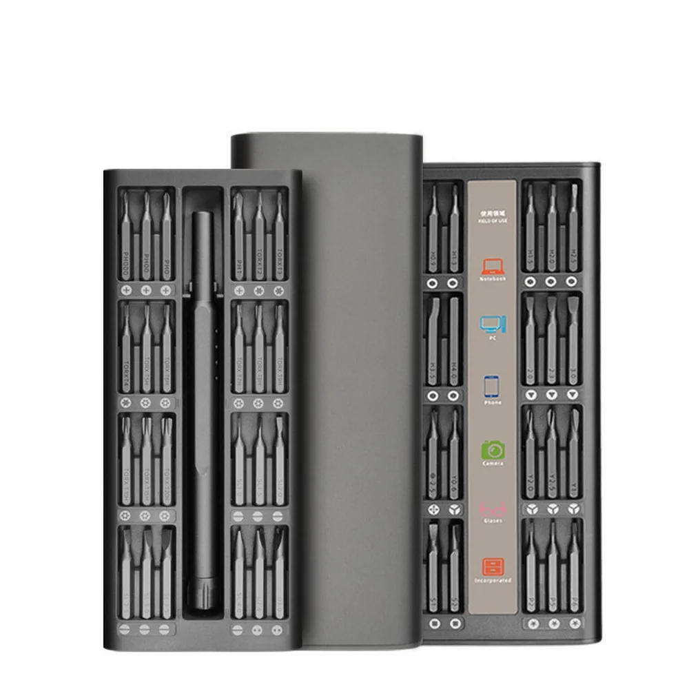 

Набор отверток Torx 49 в 1, компактные многофункциональные прецизионные биты для ремонта телефонов, ноутбуков, электронных устройств