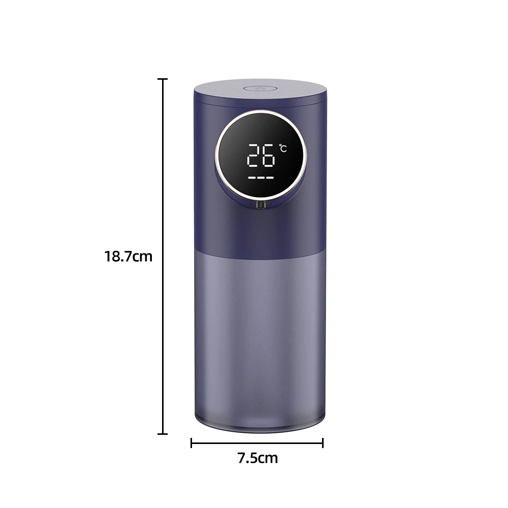 Automatic Soap Dispenser USB Rechargeable Foaming Touchless Hand Free Portable Foam Liquid for Bathroom Kitchen | Дом и сад