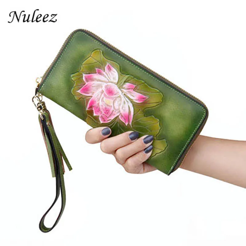 Nuleez натуральная кожа прямоугольной формы из воловьей кожи Женские Сапоги выше