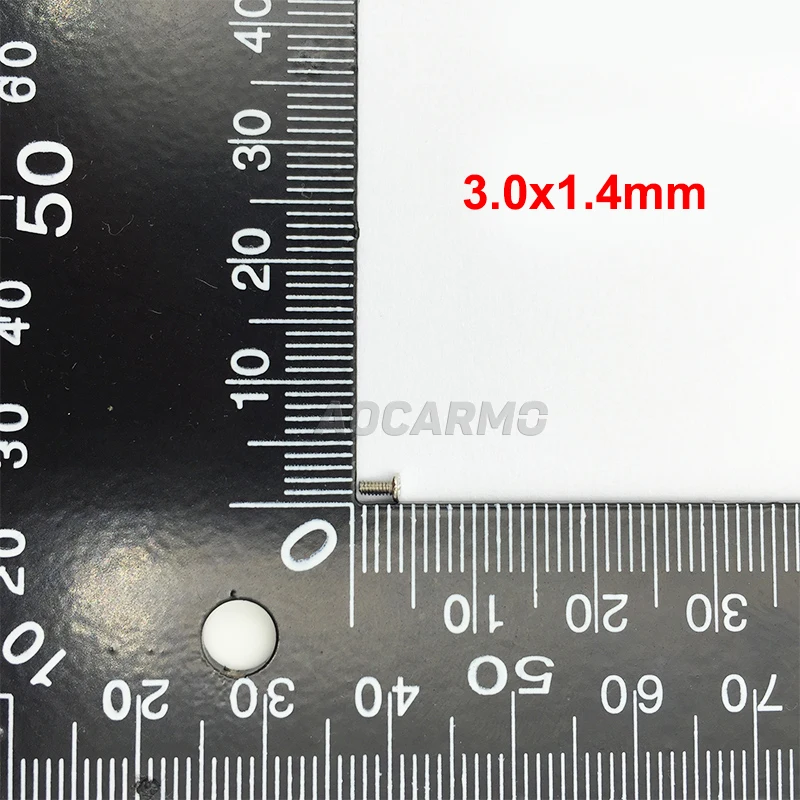 Aocarmo 100 шт./лот Замена 1 4*3 0 мм внутренний винт рамки материнской платы для Samsung Galaxy