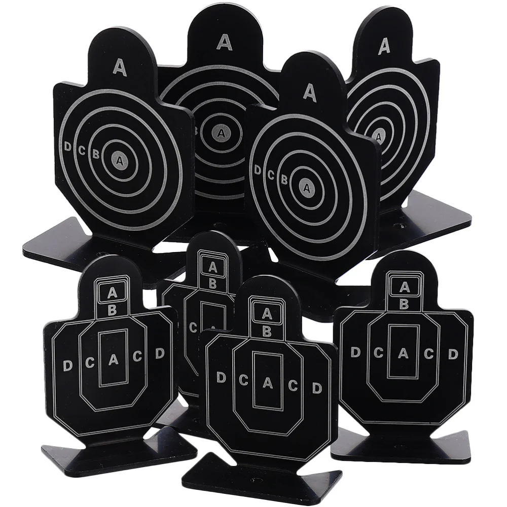 

2 Boxes of 8Pcs Shooting Targets Aluminum Alloy Targets Indoor Shooting Targets
