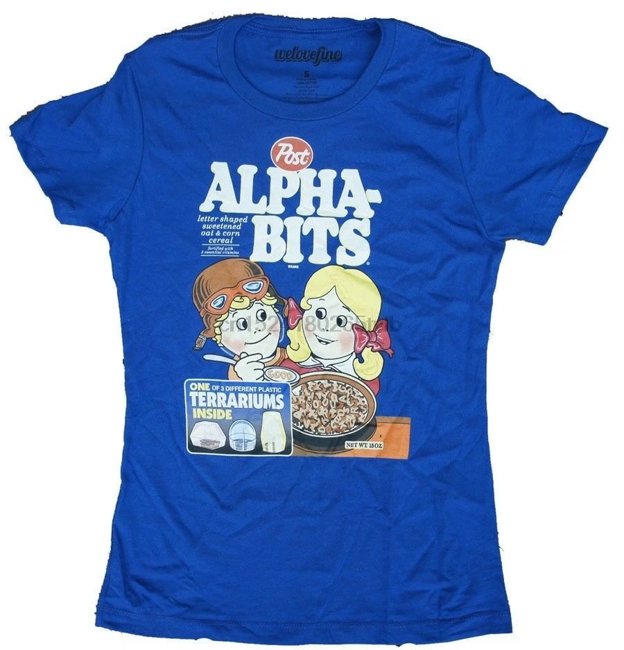 Футболки новая аутентичная футболка Mighty Fine Alpha-Bits Juniors |