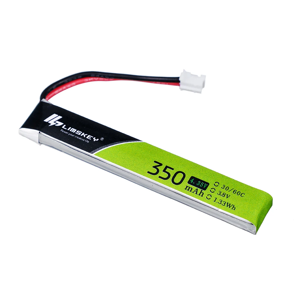 5/10 шт. Limskey 350 мАч 3 8 в 30C/60C Lipo батарея PH2.0 разъем для 65S UK65 индуктивность UR65 Mobula7 Snapper8