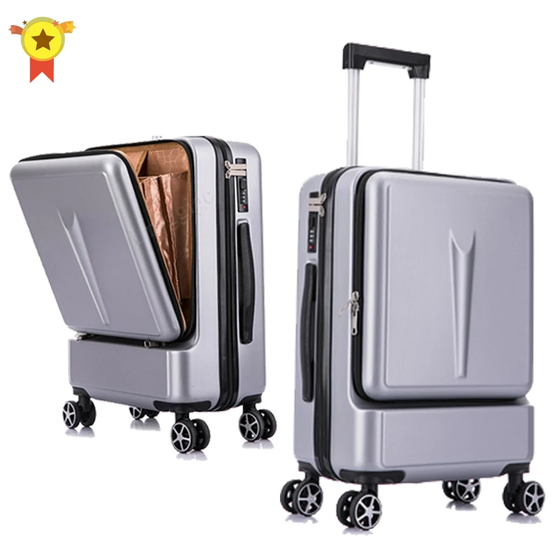 20 24 inch Women Rolling Luggage Travel Suitcase Case with Laptop Bag Men Universal wheel Trolley ABS box fashion suitcase