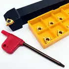 SER Внешний держатель для токарного инструмента с резьбой SER1010H11 SER1212H11 SER1616H11 + 10 шт. MMT 11ER AG60 Карбид токарный станок запчасти инструменты