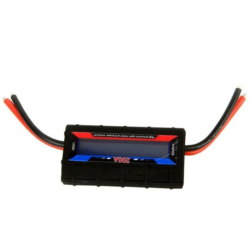 Профессиональный 200A цифровой ЖК Ватт метр и анализатор мощности вольт