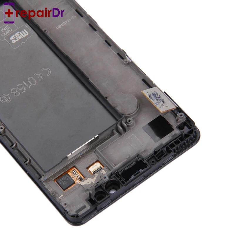 

5Pcs For Microsoft Nokia Lumia 950 LCD Display Touch Screen Digitizer Assembly With Frame RM-1106 Replacement For Nokia 950 LCD