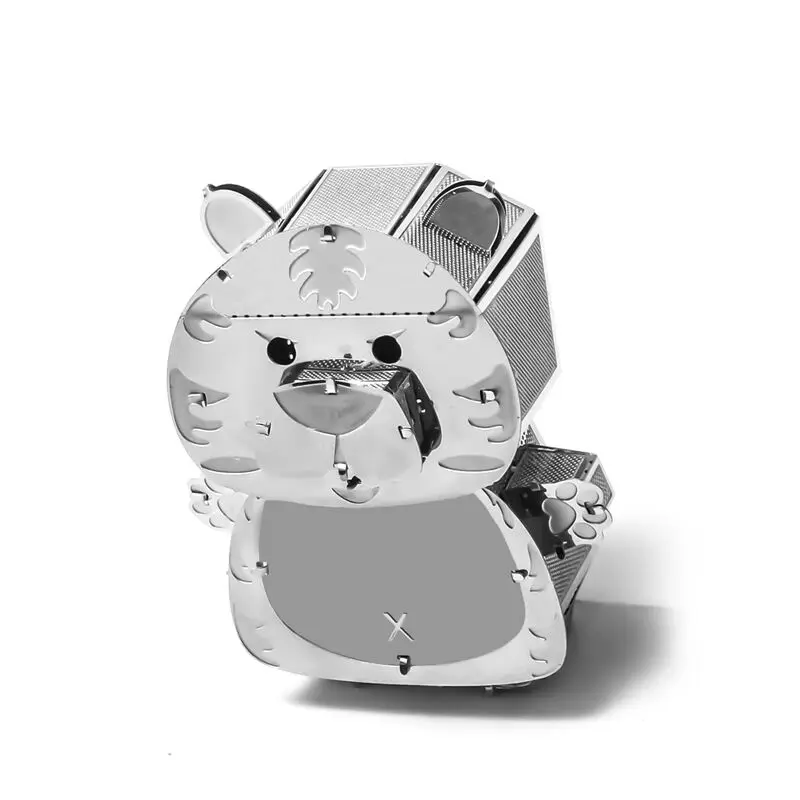 Tiger Разные 3D металлические пазлы, модели, наборы лодок, кораблей, строительство, сборка паззлов, подарки для взрослых, игрушки, коллекция Звездных Войн - Цвет: Tiger