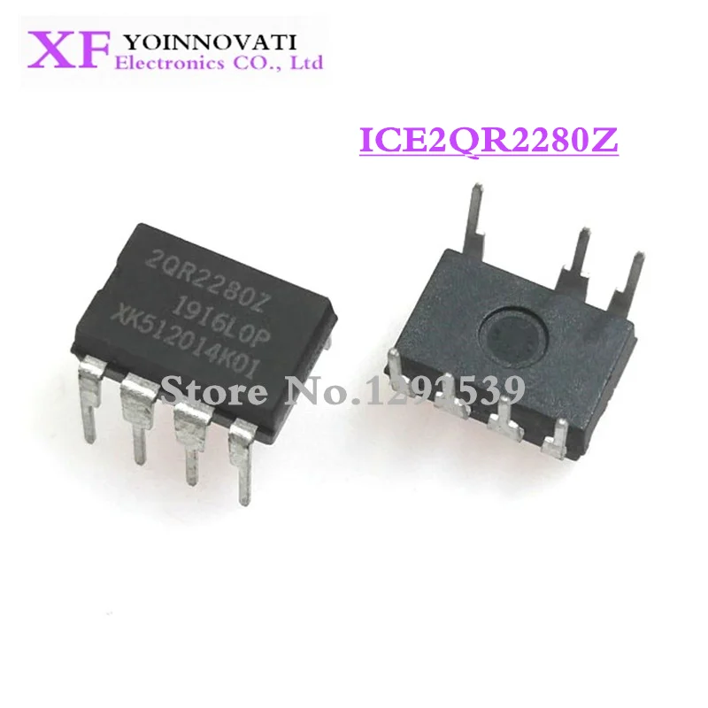 20 шт./лот ICE2QR2280Z ICE2QR2280 2QR2280Z DIP7 чип управления питанием IC лучшее качество |