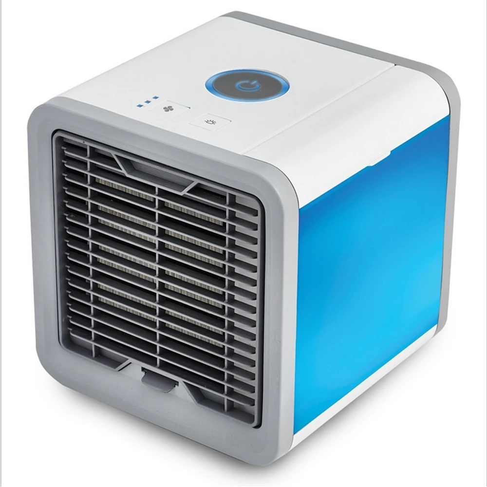 

Mini Air Conditioner Air Cooler Fan 7 Colors Light USB Portable Air Conditioner 3 Gear Personal Space Air Cooling FAN13