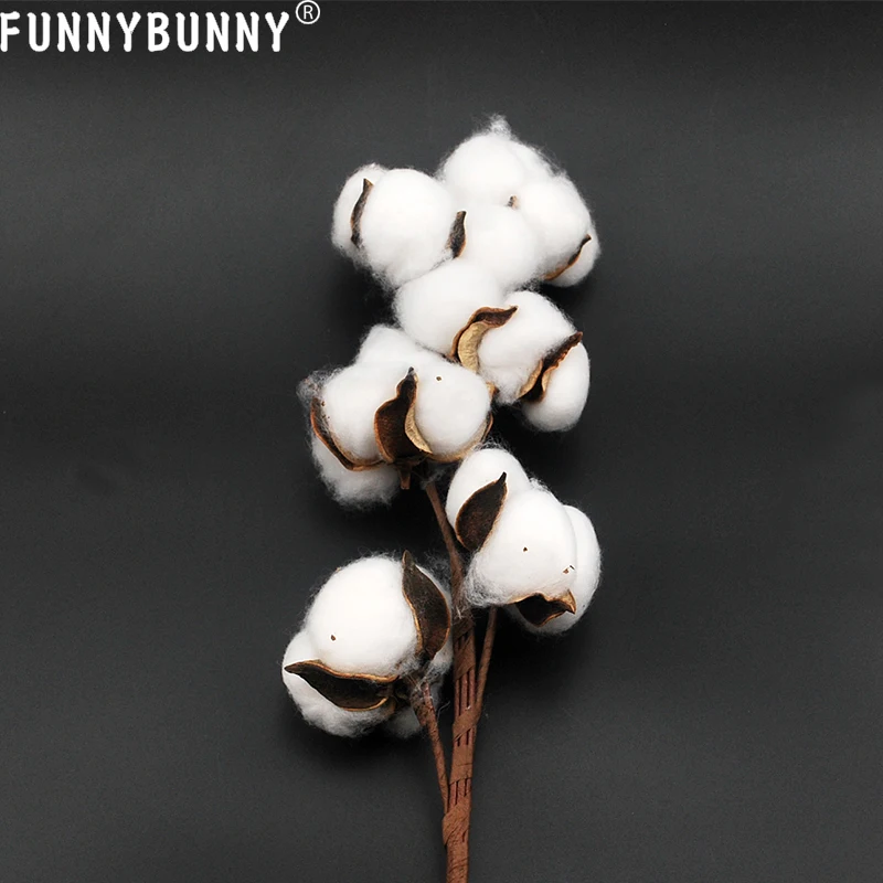 FUNNYBUNNY изготовлено из натурального белого хлопка с цветами и боллами в