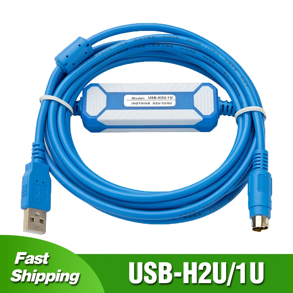 Чип FTDI USB-H2U для программирования ПЛК серии H0U H1U H2U изолированный кабель загрузки