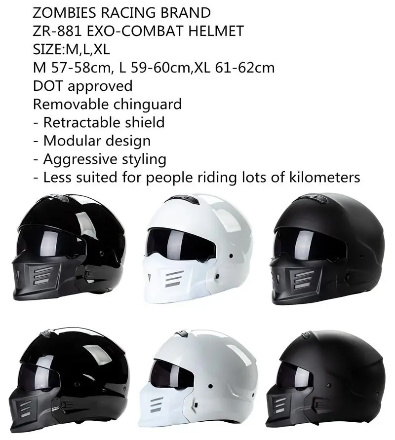 Ретро мотоциклетный шлем съемный легкий модный дизайн ВОИН гоночные шлемы