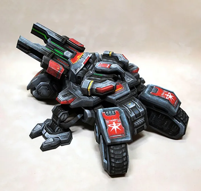 

StarCraft Terran Tank Paper Craft StarCraft Handmade Paper Art