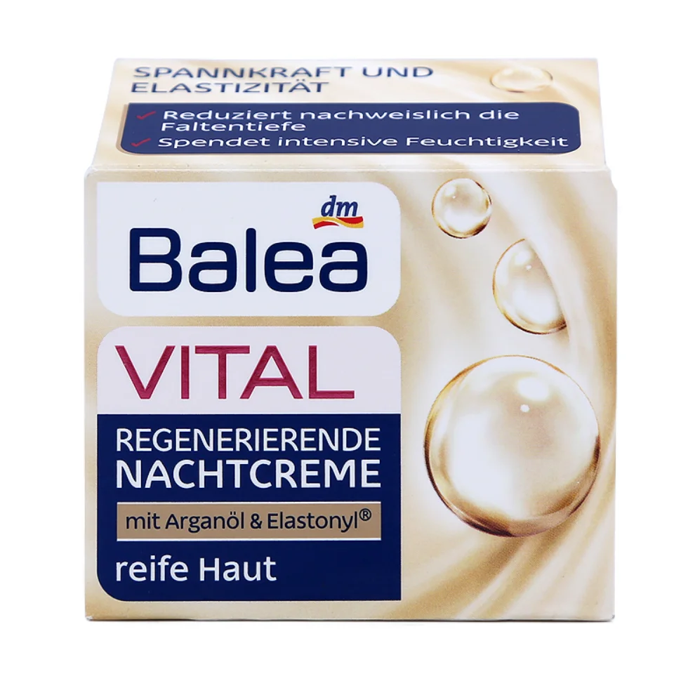 Balea Vital Baobab дневной/ночной крем для женщин для зрелых Skin40+ лет антивозрастной против морщин увлажняющее восстановление упругости кожи упругость