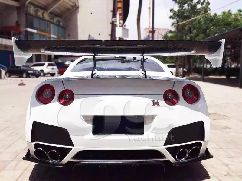 Автомобильный Стайлинг FRP стекловолокно GT Крыло подходит для 2008-2015 R35 GTR CBA DBA LB LP